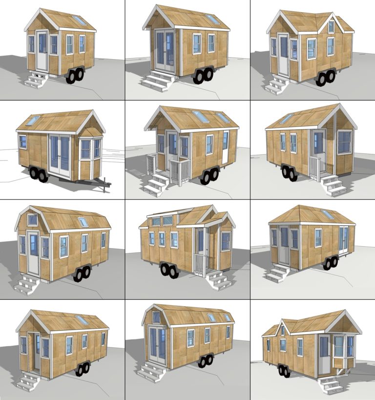 12 Tiny House Plans Sale