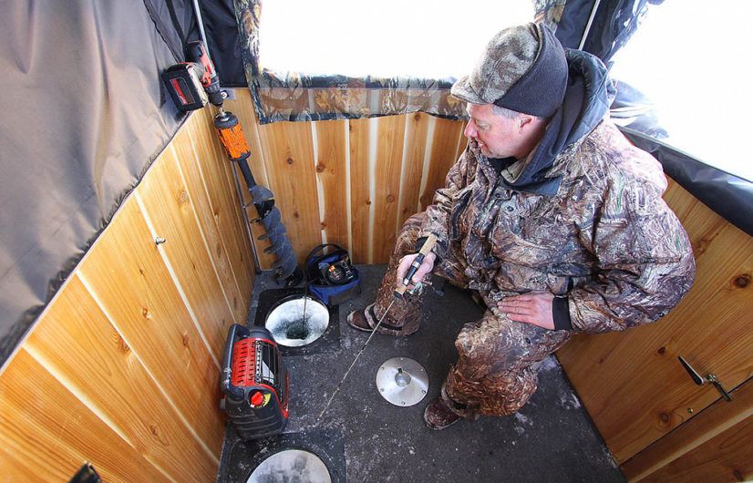 Ice fishing shanty An original tiny house Tiny House Blog