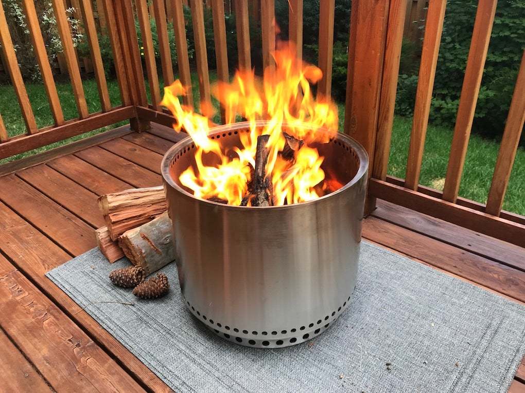 Can You Burn a Solo Stove on a Wood Deck 