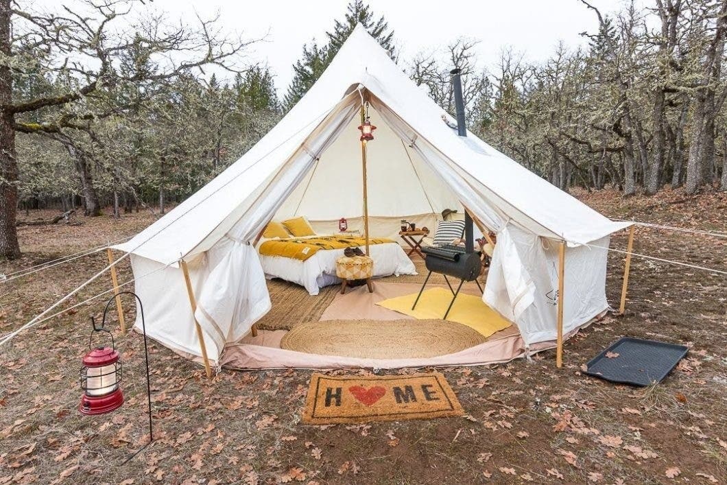 Life In Tents Fernweh Bell Tent June Special - Tiny House Blog