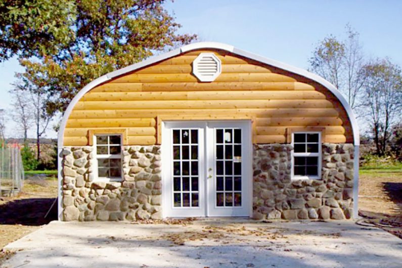 Arched Steel Homes from SteelMaster Tiny House Blog