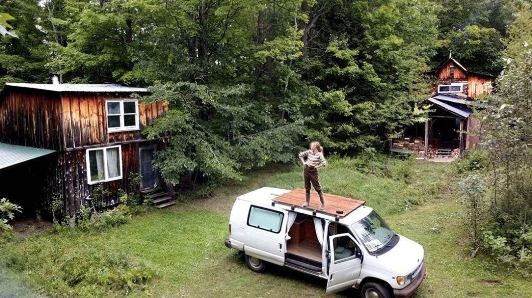 From DIY Van to a DIY Cabin in Woods - Tiny House Blog