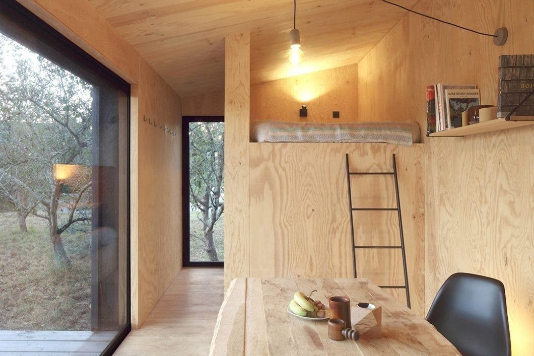 Embrace The Simple Beauty Of Plywood Walls - Tiny House Blog
