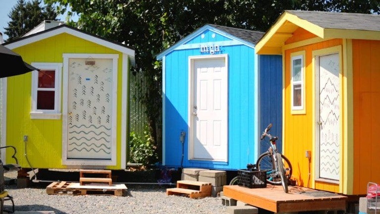 tiny home shelter villages