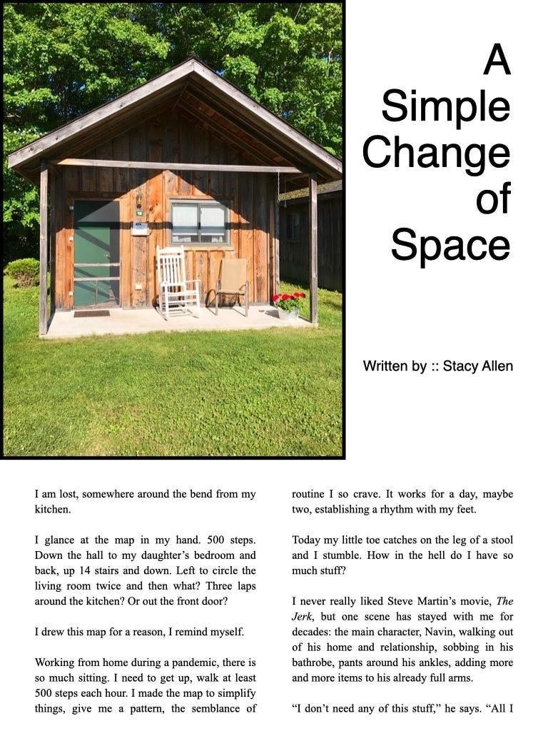 Tiny House Magazine simple changes