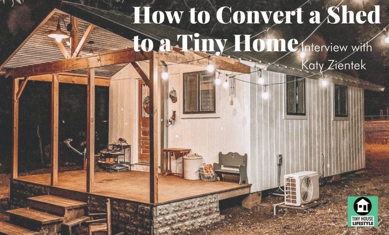 shed to tiny house