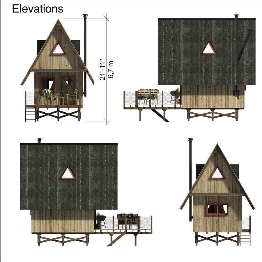 Chalet elevations