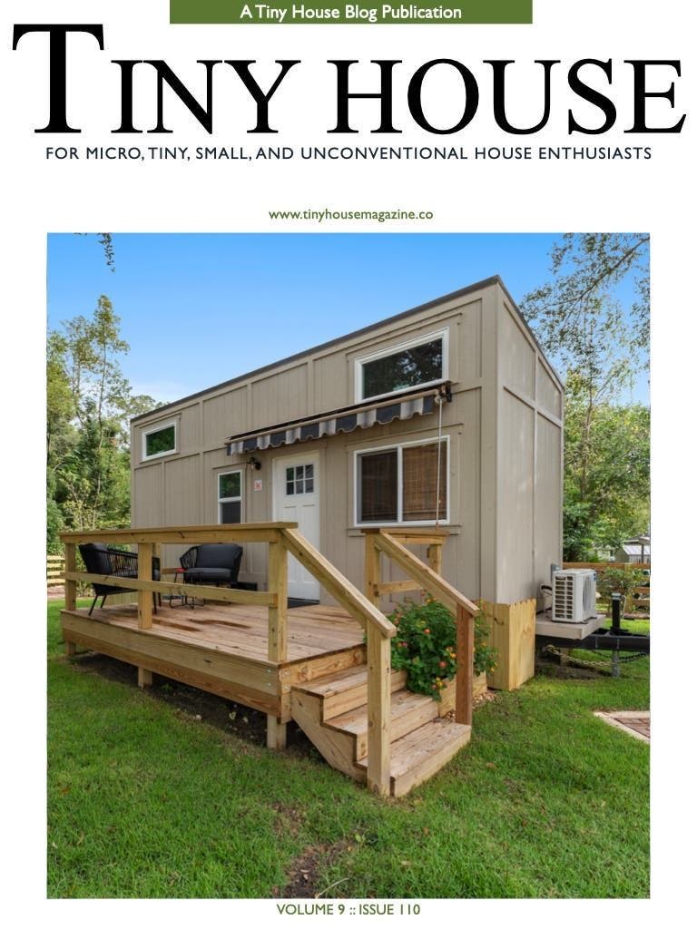 Tiny House Magazine Issue 110 cover