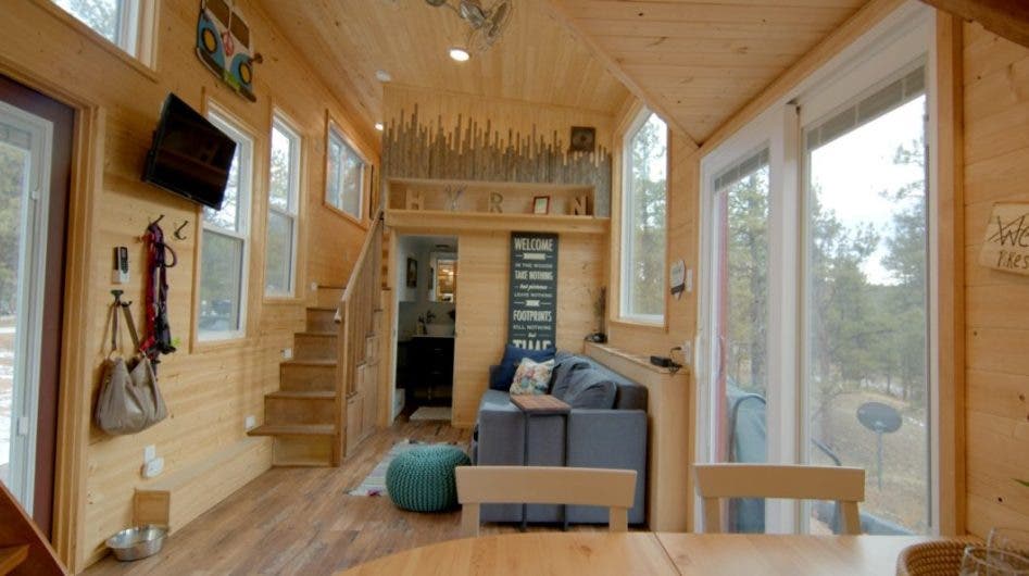 10 Wide Tiny House On Their Own Land Interior 947x530 