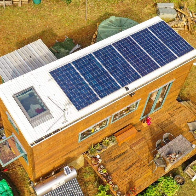 Living Off Renewables In A Tiny House On Wheels - Tiny House Blog