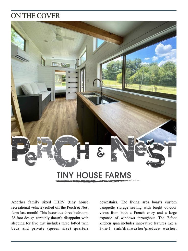 Perch and Nest tiny houses