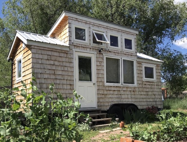 tiny house on a farm