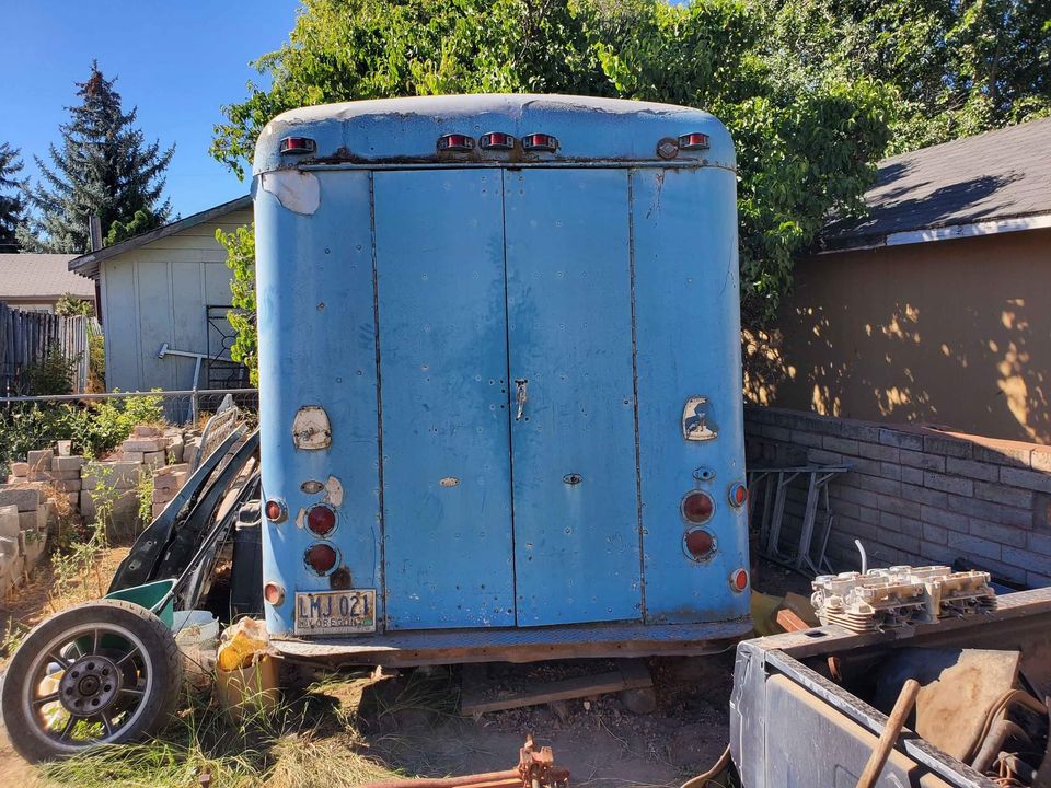 1956 Ford Grunnan Stepvan rear door