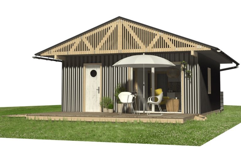 Nora one story tiny house