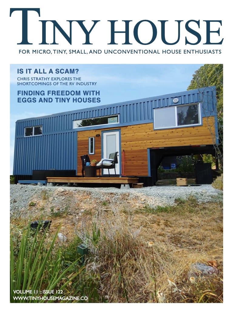 Tiny House Magazine Issue 122 cover