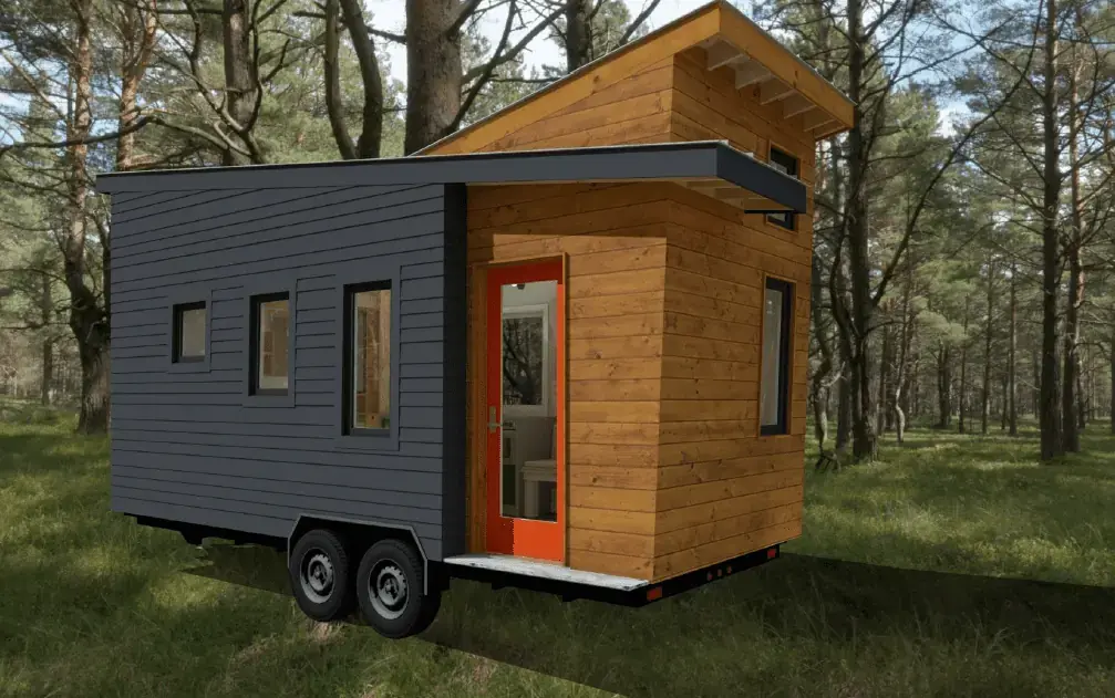 tiny home rendering