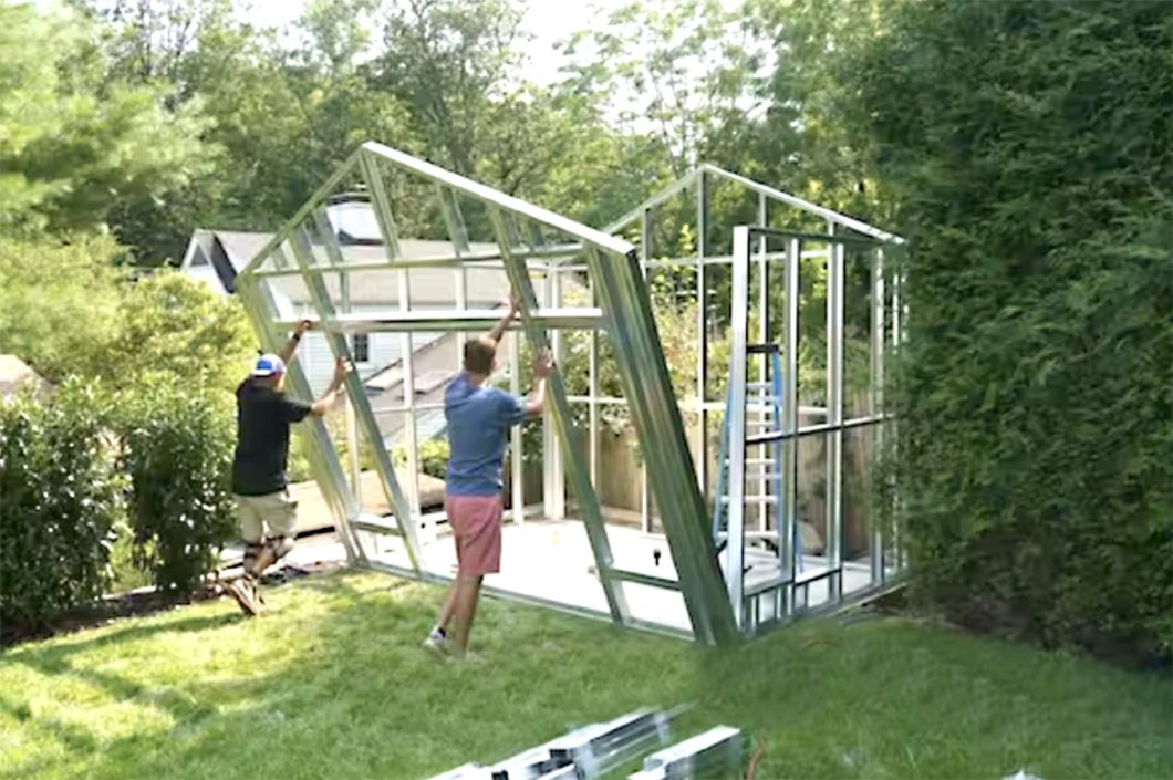Home Depot tiny house frame