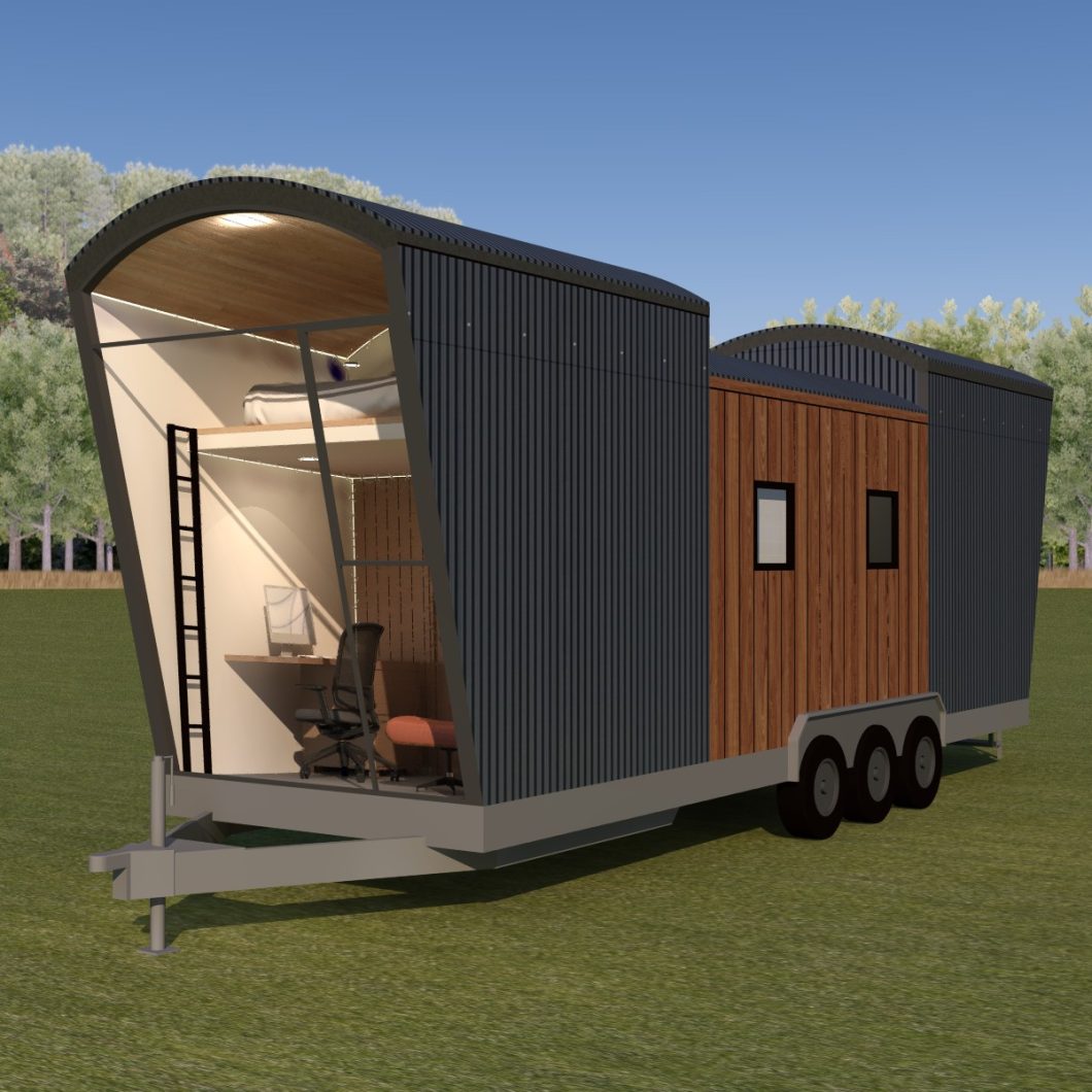 Arch Roof Tiny House Design Study