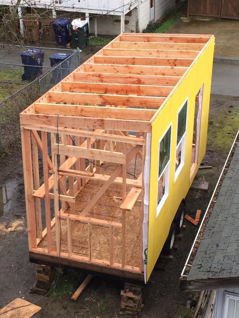 tiny house construction