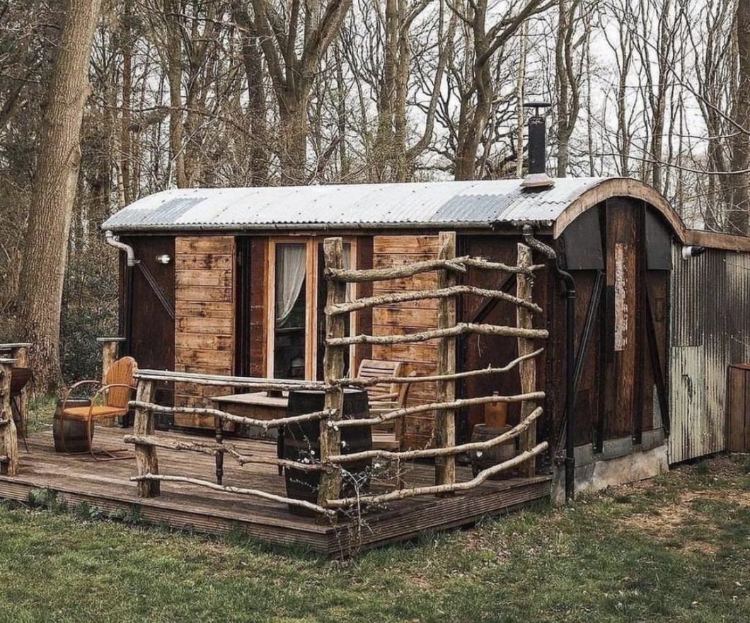 Vintage Railcoach cozy cabin