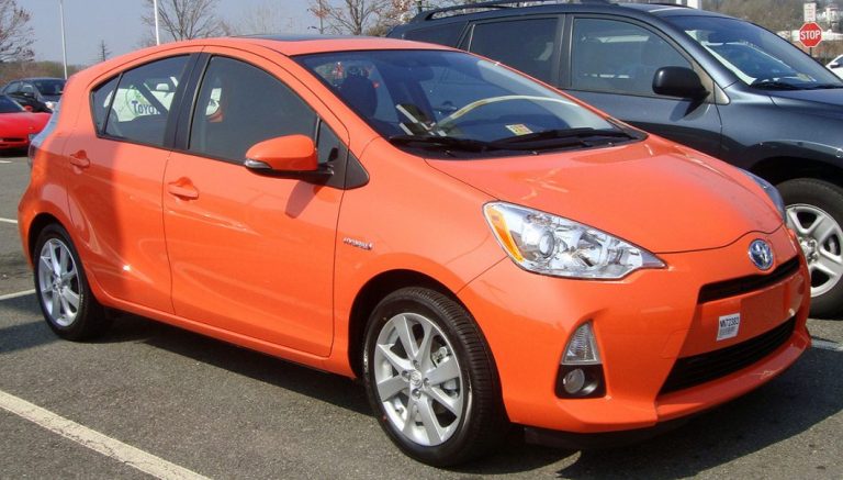 Orange Prius C