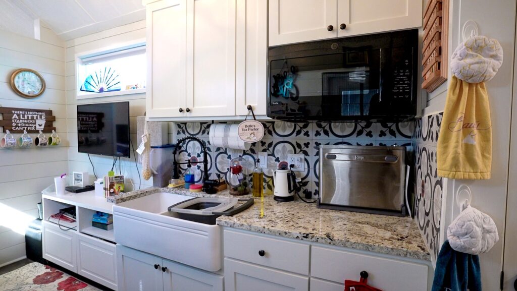 Disney Fan's Tiny House with Downstairs Bedroom