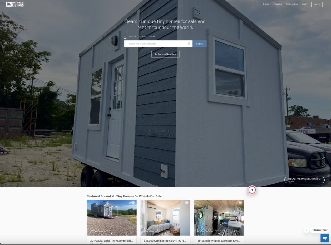 tinyhouselistings.com