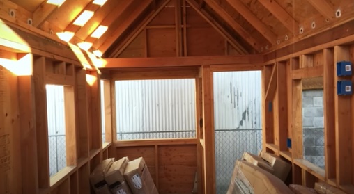 tiny house construction