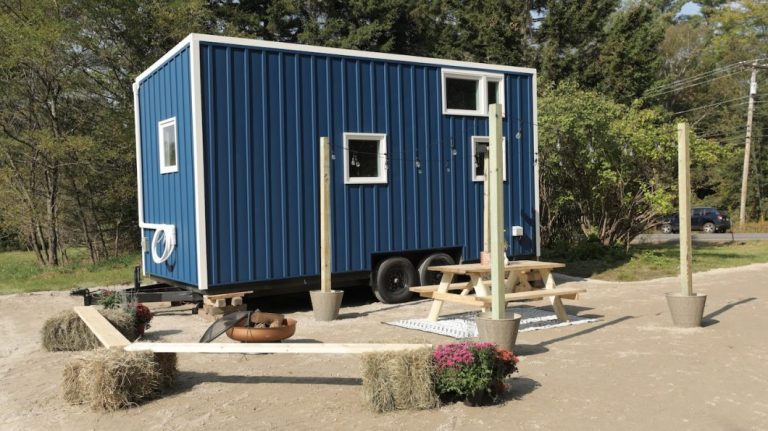 Maine Cabin Masters tiny house