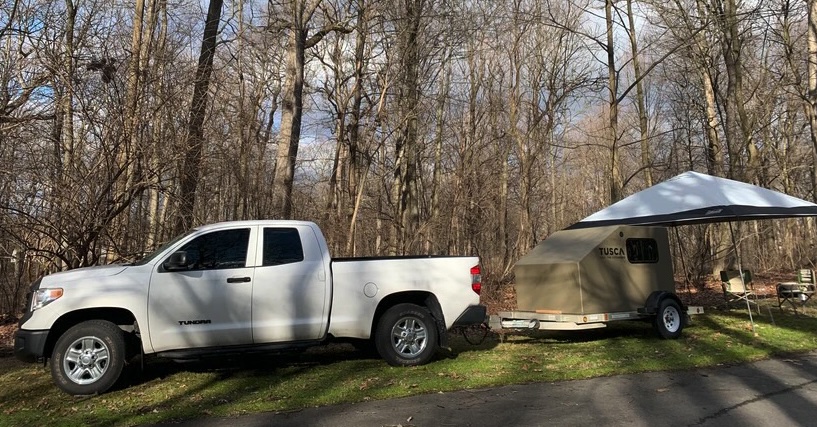 lightweight and towable