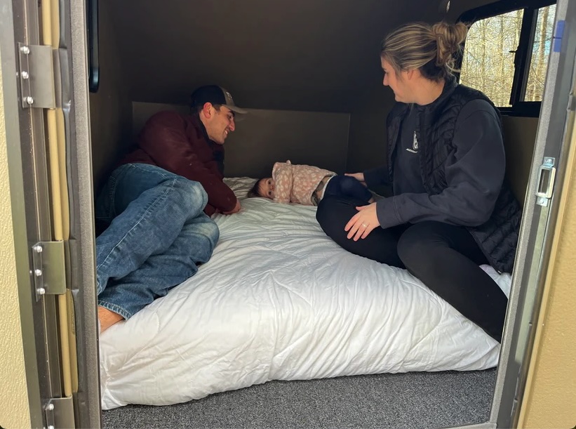 double size bed for comfort