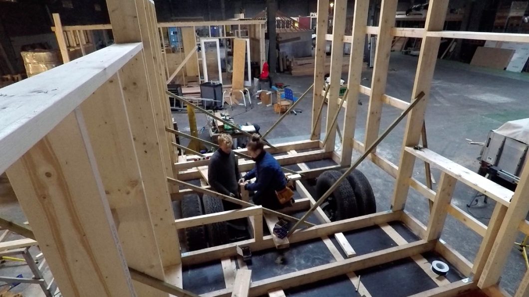framing tiny house