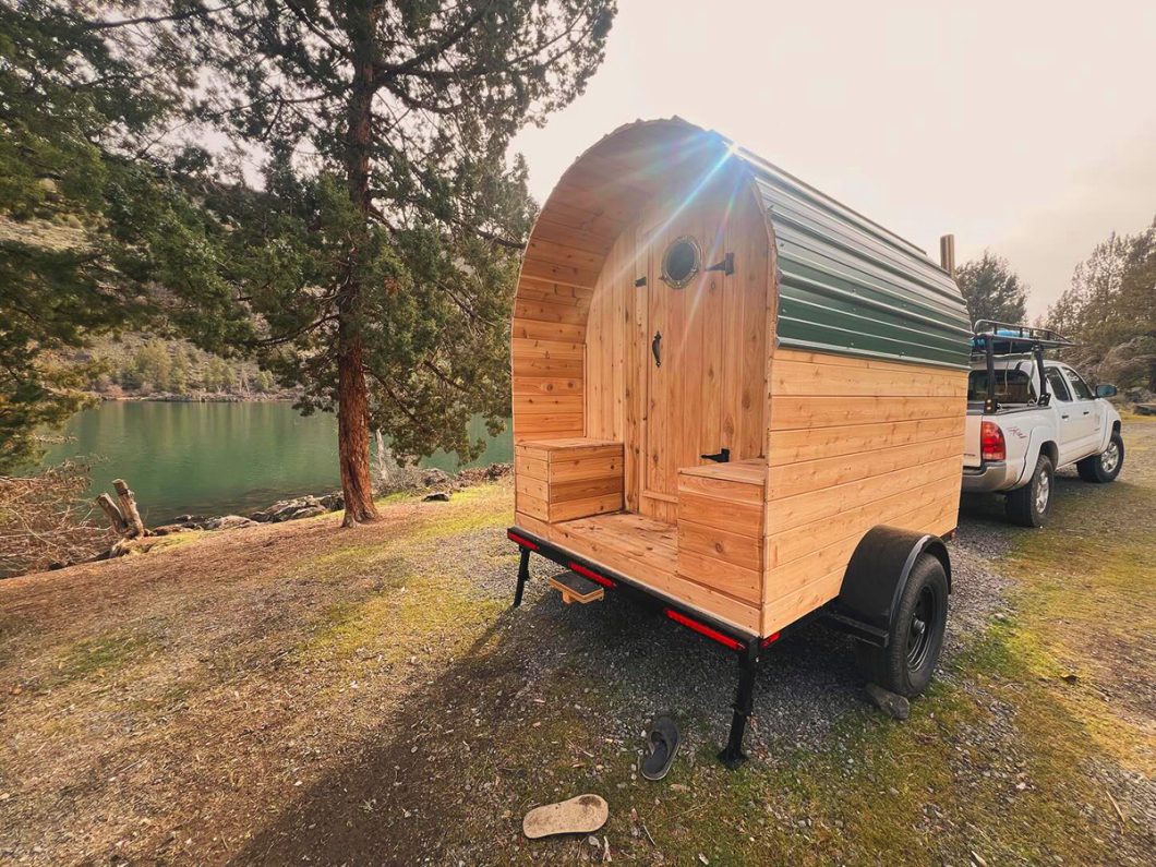 SaltSaun.NW towable sauna