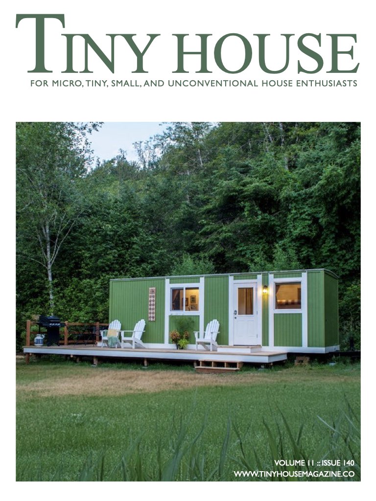 Tiny House Magazine Issue 140 cover