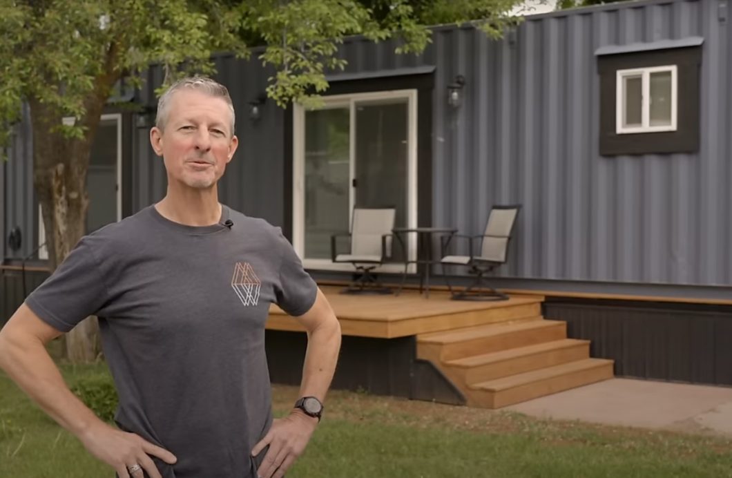 Chris and container home