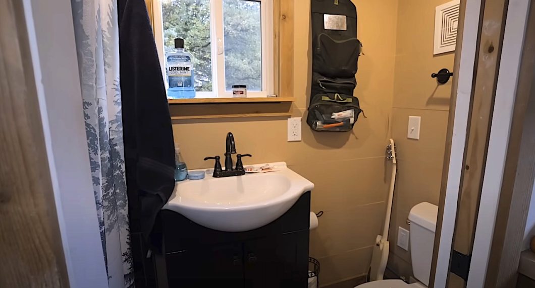 tiny house bathroom