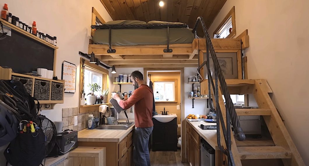 tiny house kitchen