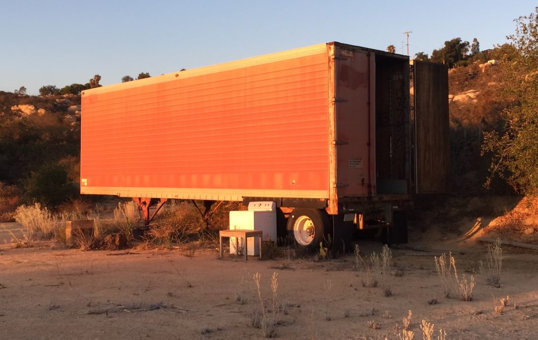 semi trailer to tiny home