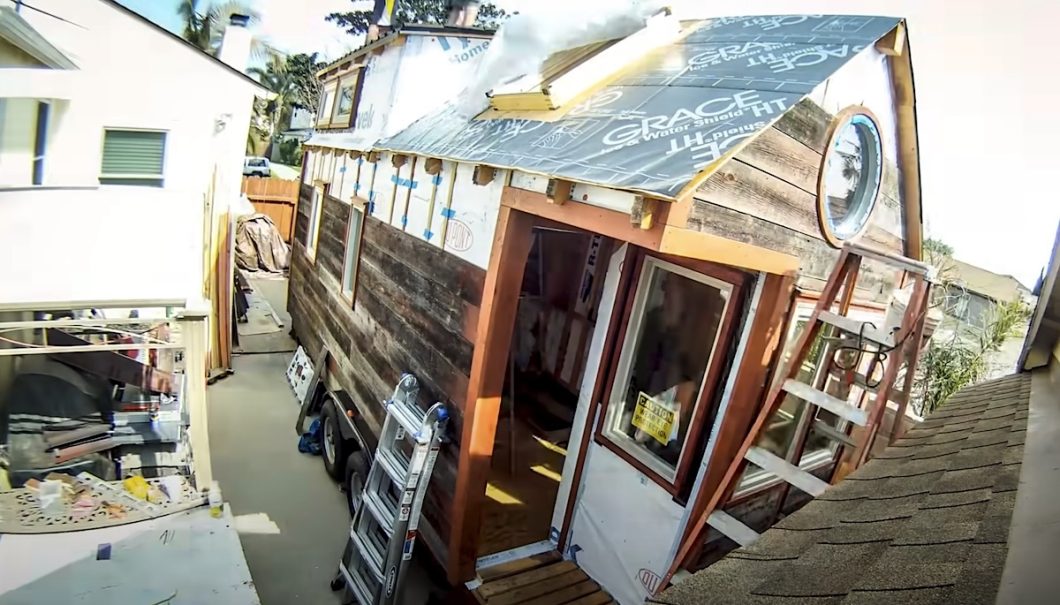 Jenna's tiny house build