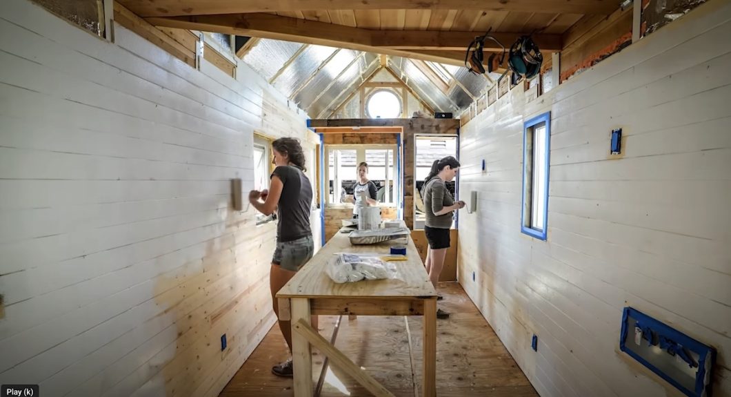 Jenna's tiny house interior