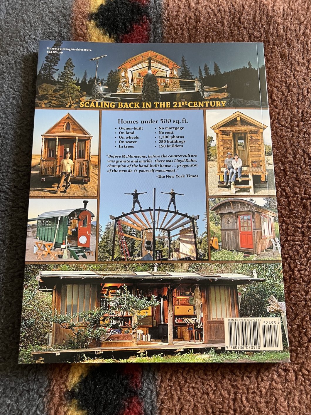 Tiny Homes Simple Shelter back cover