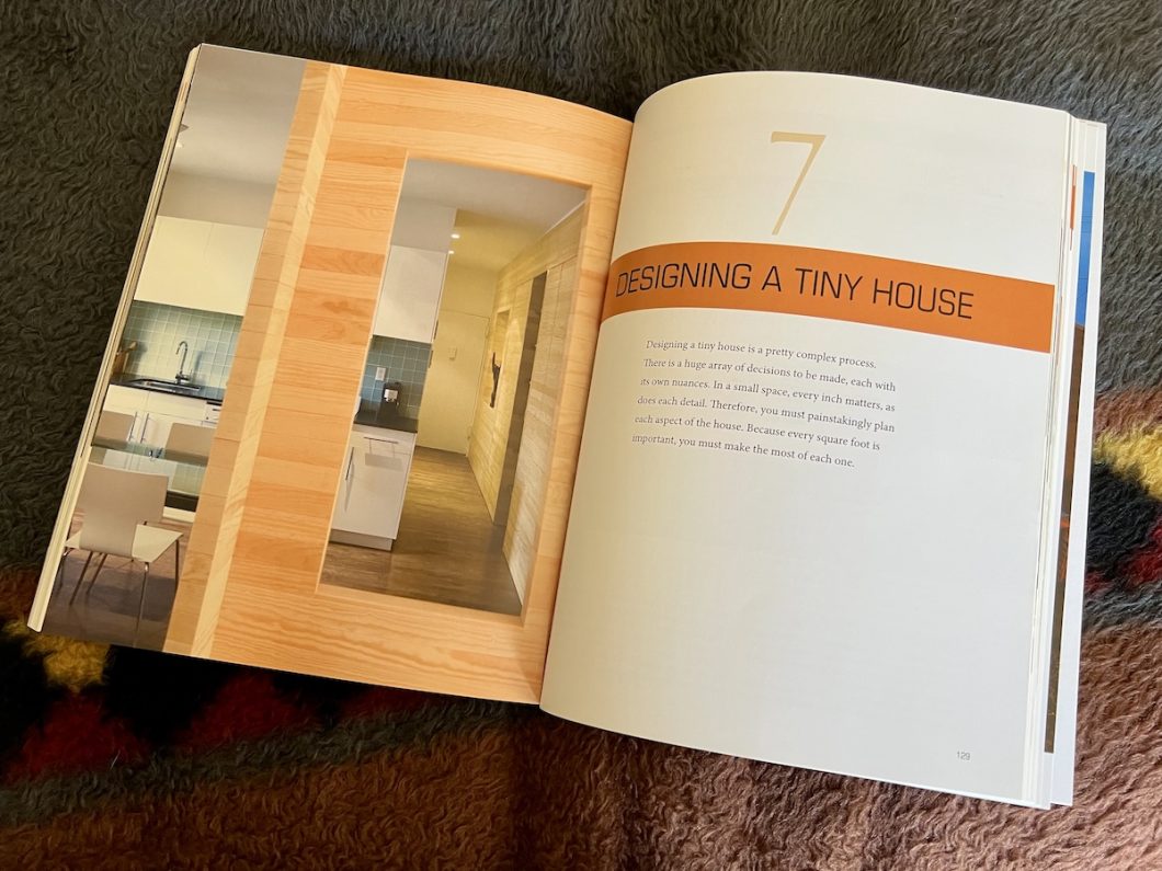 interior pages of Tiny House Living book