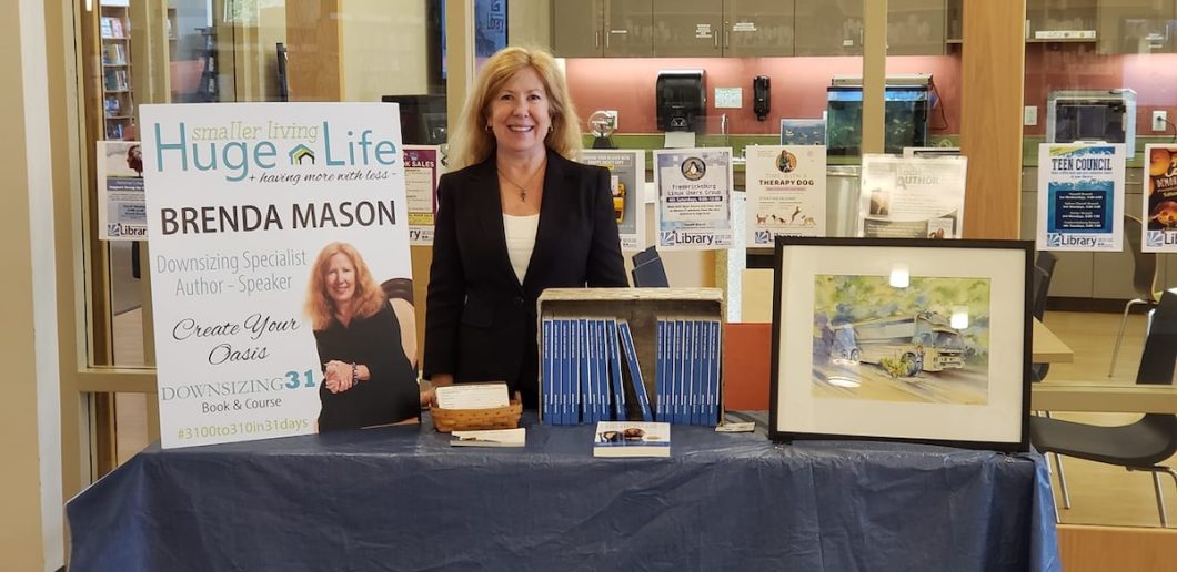 Brenda Mason and her book