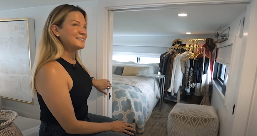 hidden guest bedroom