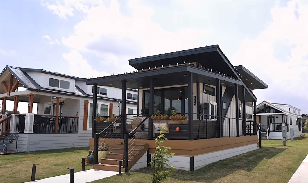 tiny house with hidden room