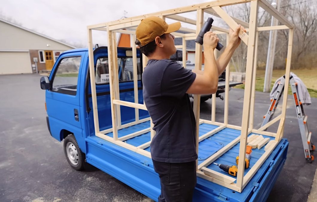 building the camper