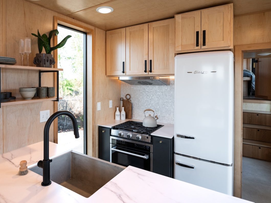 tiny house kitchen