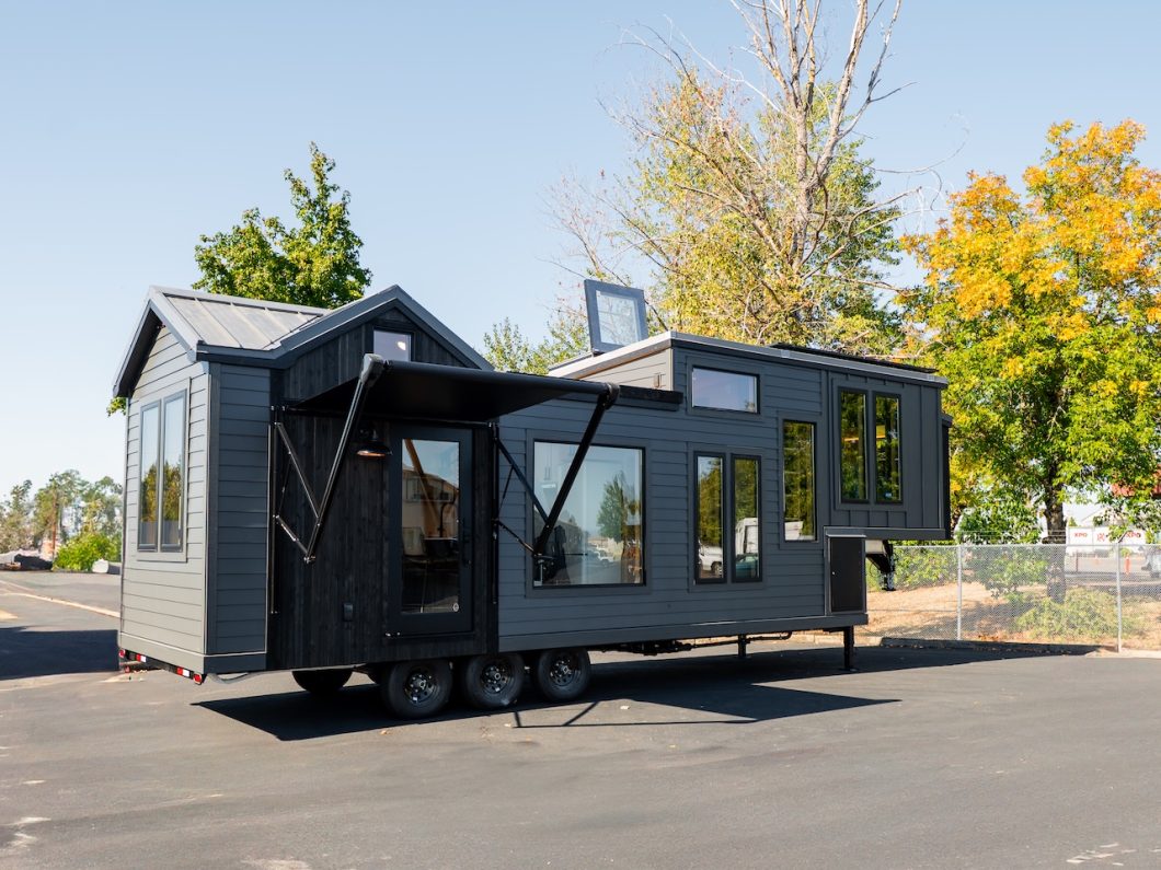exterior of tiny house