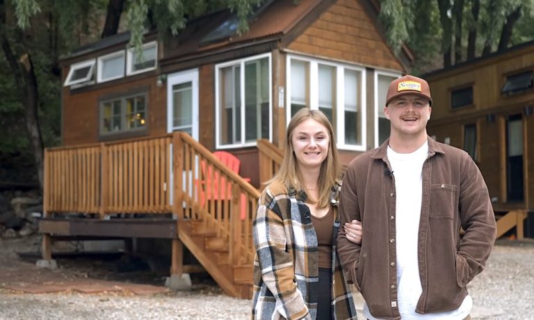 Ty and McKenna's tiny house