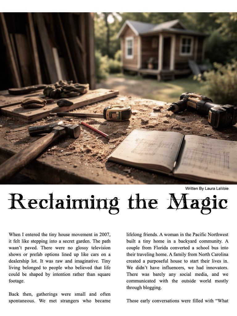Reclaiming the magic